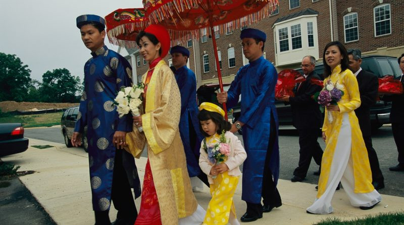 Procession de mariage