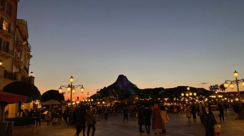 Coucher de soleil à DisneySea