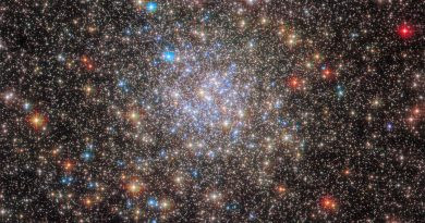 Amas stellaire globulaire NGC 6355 vu par Hubble